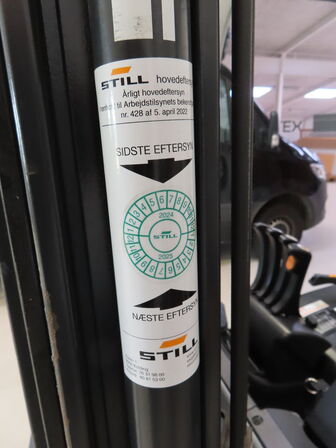 EL Truck STILL RX50-15 m. ekstra gaffler til 2 paller inkl oplader