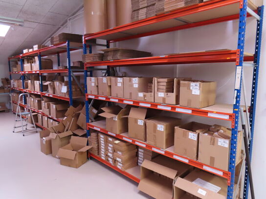 Lagerreol 7 fag FLEXTEK inkl. Sponpladehylder