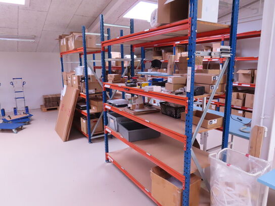 Lagerreol 7 fag FLEXTEK inkl. Sponpladehylder