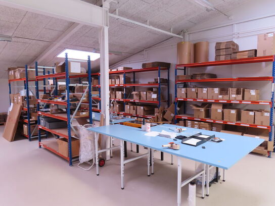 Lagerreol 7 fag FLEXTEK inkl. Sponpladehylder