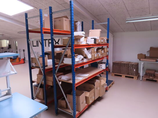 Lagerreol 7 fag FLEXTEK inkl. Sponpladehylder