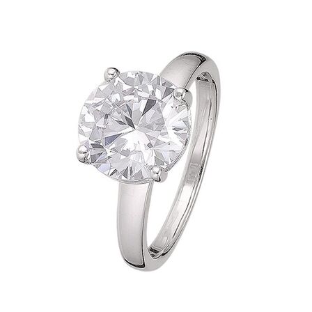 Clear Infinity Ring - Str. XS/50-51 mm.