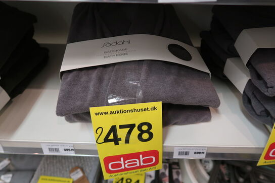 2 stk. Södahl Organic Cosy Morgenkåbe Grå