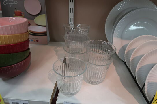 6 stk. Lyngby glas 