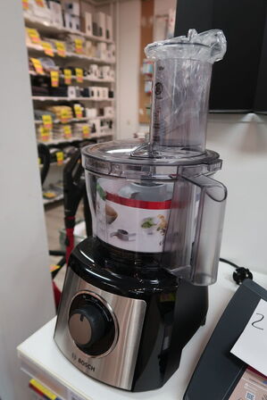 Bosch MCM3421M foodprocessor sort 2,3 liter 800 watt