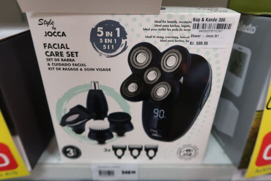 Jocca 5-i-1 shaver, skæg- og hårklipper
