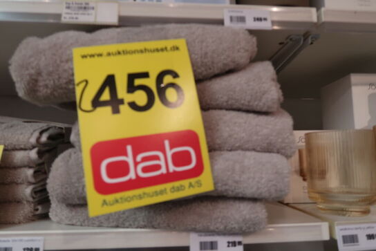 5 stk. Södahl Organic Comfort håndklæde light grey 70x140 cm