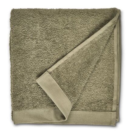 4 stk. Södahl Organic Comfort håndklæde khaki 50x100 cm