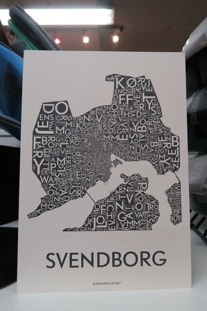 Ca. 70 stk. Svendborg-Plakat A5