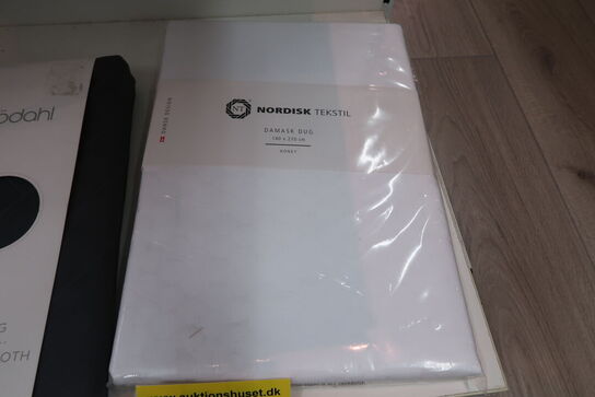 Nordisk Tekstil Honey dug hvid 140 x 270 cm