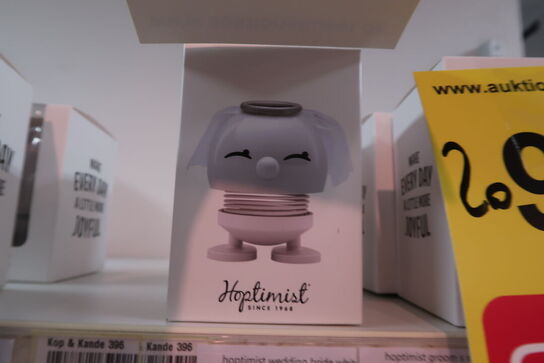 2 stk. Hoptimist Bimble Brud figur hvid 7,2 cm