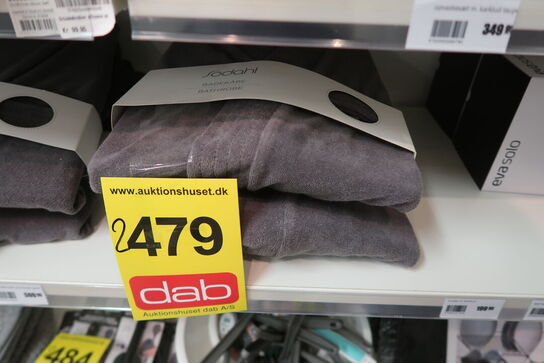 2 stk. Södahl Organic Cosy Morgenkåbe Grå