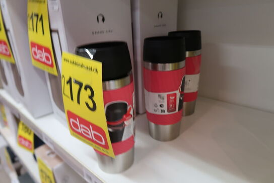 3 stk. Tefal Twist termokrus rød 0,36 liter