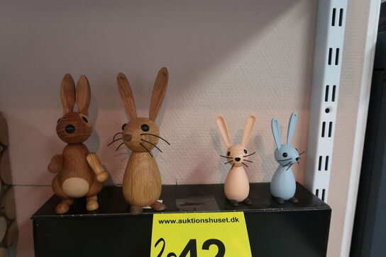 4 stk. Spring Copenhagen Harer