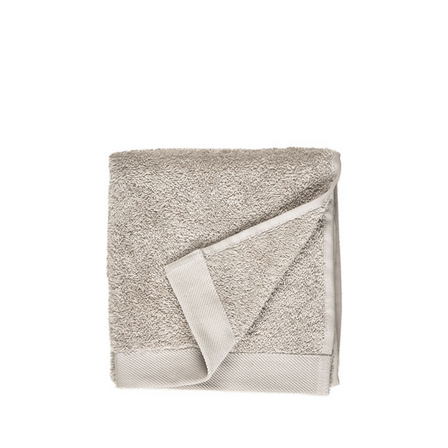 5 stk. Södahl Organic Comfort håndklæde light grey 40x60 cm