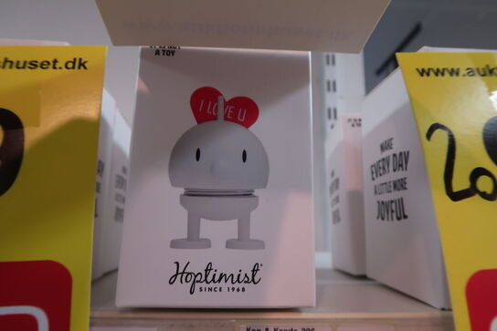 2 stk. Hoptimist Bumble Love hvid 8,7 cm