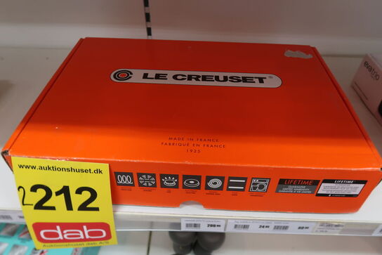 Le Creuset Grillplade 32cm - Cerise