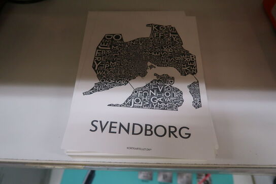 Ca. 70 stk. Svendborg-Plakat A5