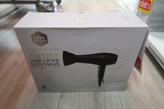 Obh Nordica Easywave hårtørrer sort