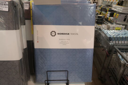 Nordisk Tekstil dug 140x270 cm lotus blå