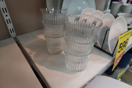 6 stk. Lyngby glas 
