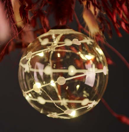 9 stk. Sweet Christmas Kugle Ø8 cm - Sirius Home