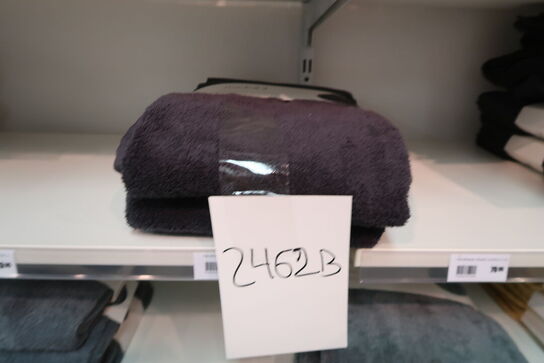 2 stk. Södahl Organic Comfort håndklæde black 70x140 cm