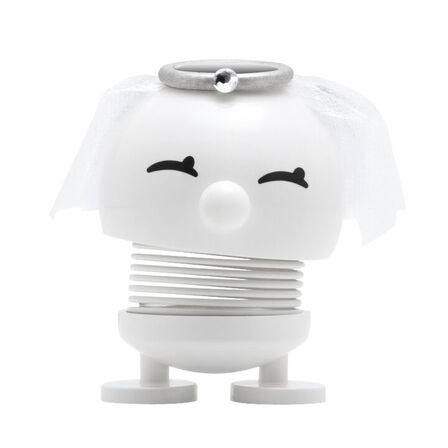 2 stk. Hoptimist Bimble Brud figur hvid 7,2 cm