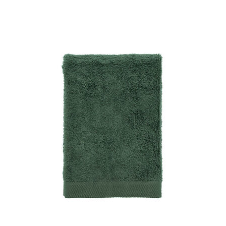 3 stk. Södahl Organic Comfort håndklæde pine green 50x100 cm