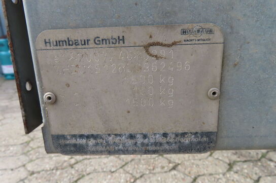 Rørtrailer HUMBAUR HA 152513