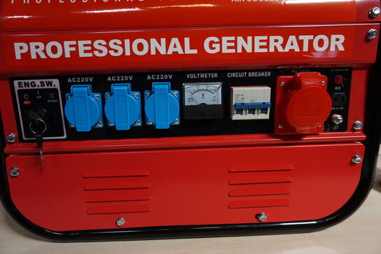 DutchStahl DS9500W Benzindrevet Generator 