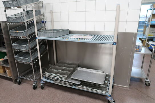 Fødevarereol METRO MAX med indhold