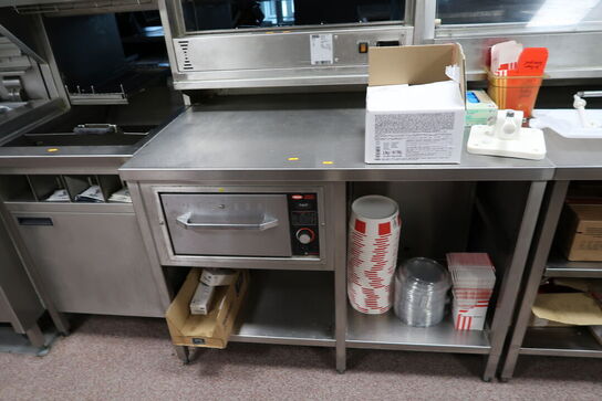 Rustfri stålbord med varmeskuffe HATCO Drawer Warmer