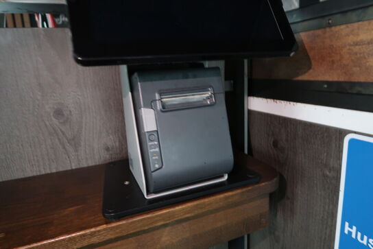 All-in-one touch computer ELO ESY22i5 med bonprinter (betalingsterminal medfølger ikke)