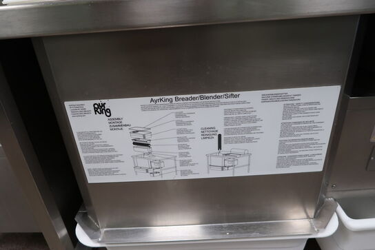 Dobbelt paneringsstation AYRKING Breader/Blender/Sifter