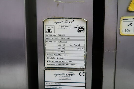 Friture HENNY PENNY PXE-100