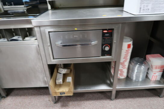 Rustfri stålbord med varmeskuffe HATCO Drawer Warmer