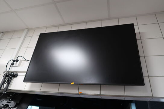 Fladskærm SAMSUNG samt 2 stk. computerskærme 