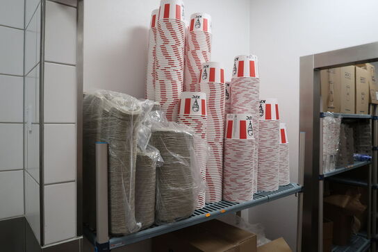 Fødevarereol METRO MAX med indhold