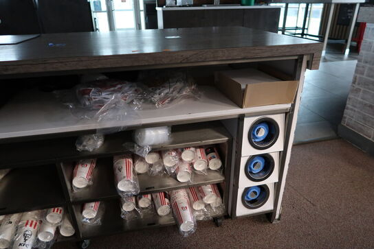 Disk med indhold (elektronik medfølger ikke)