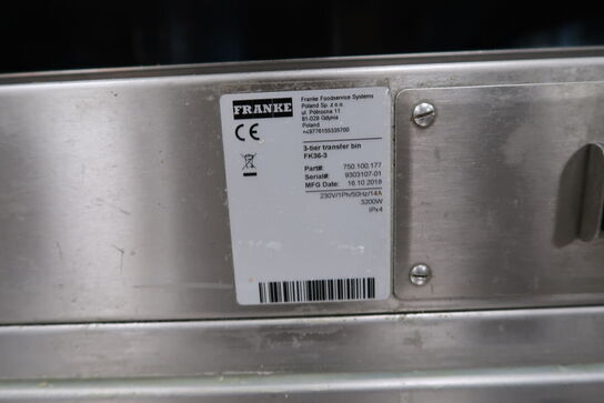 Transfer bin FRANKE 3-tier FK36-3