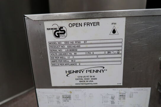 Dobbelt friture HENNY PENNY EEE-142 FFXX ST