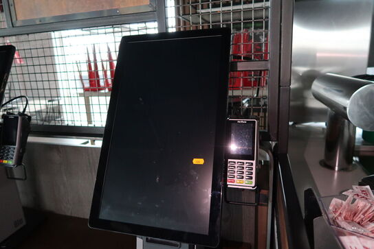 All-in-one touch computer ELO ESY22i5 med bonprinter (betalingsterminal medfølger ikke)