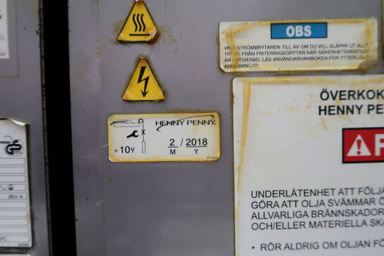 Friture HENNY PENNY PXE-100