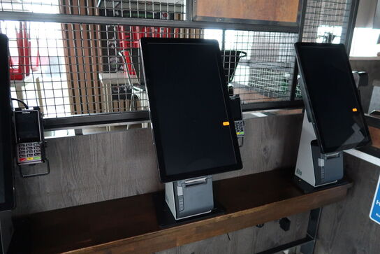 All-in-one touch computer ELO ESY22i5 med bonprinter (betalingsterminal medfølger ikke)
