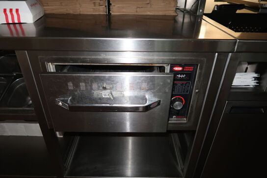 Rustfri stålbord med varmeskuffe HATCO Drawer Warmer