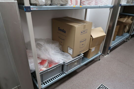 Fødevarereol METRO MAX med indhold