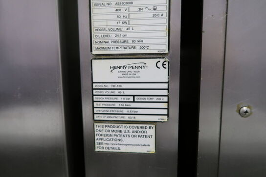 Friture HENNY PENNY PXE-100