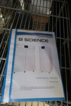 Fryseskab B SCIENCE LABFREEZ 628