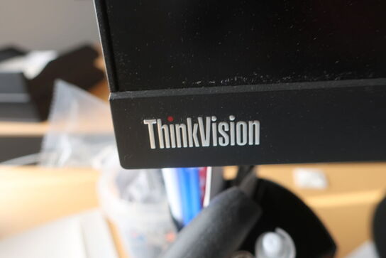 El. hæve/sænke skrivebord med indhold